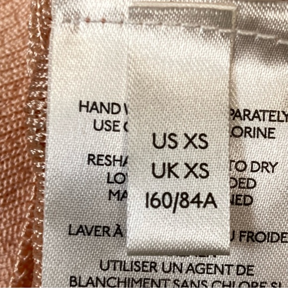 Free People Pluto Wrap Sweater In Rose Wine Combo Size XS Style #OB1191065 - Picture 14 of 16